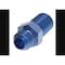 Aeroquip -8 AN Male To 3/8 Inch Pipe Thread, Anodized, Blue, Aluminum FCM2007 - alternate 5